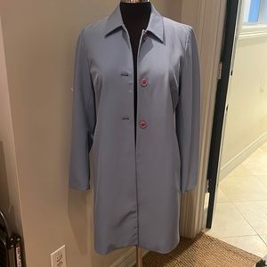INC light blue lined jacket